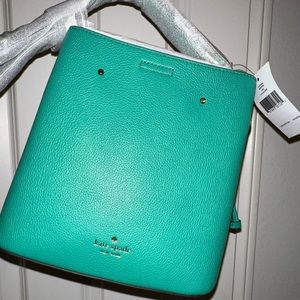 Green Kate Spade purse